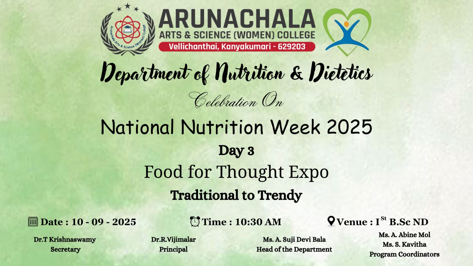 Food for Thought Expo Traditional to Trendy